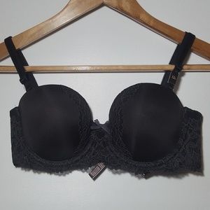 Victoria's Secret NEW Black Lace Bra 32C / C70